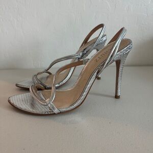 Schultz silver sandals